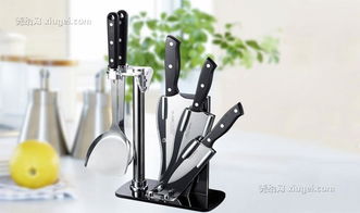 爱仕达不锈钢厨具六件套 RDT06B1Q型号隔热防烫刀具套装，厨房必备利器